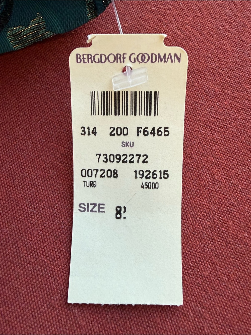 NWT Nanette Lepore Bergdorf Goodman Turquoise Brocade Peplum Jacket Size 8 - Picture 3 of 11